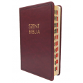 Biblia - Közepes - Bordó - regiszteres (index)  - Károli Gáspár fordítása