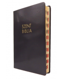 Nagy Biblia - Sötétbarna - Regiszterrel (index) - Károli Gáspár fordítása