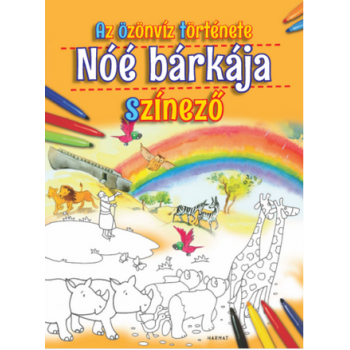 Nóé bárkája színező – Az özönvíz története