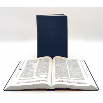 Újonnan revideált Károli-Biblia - Nagyméretű, Sötétkék
